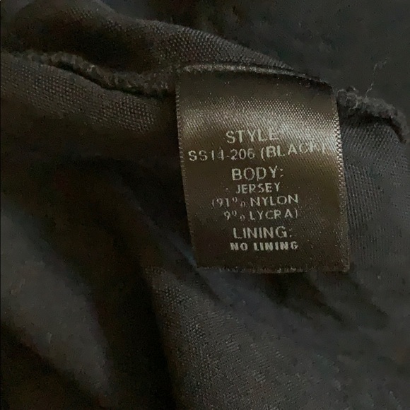 Sally Lapointe snake skin black jersey t-shirt sz4 - Picture 6 of 7